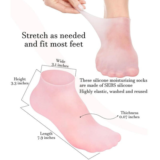Silicone Gel sock 1 pair'