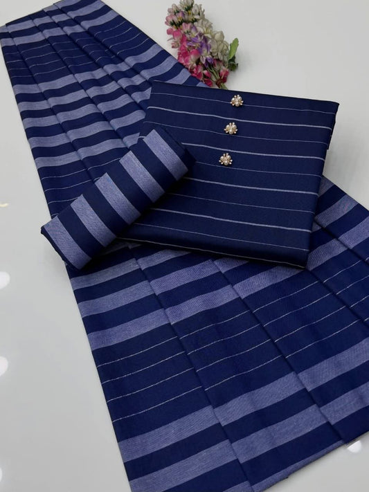 3pc Multani Susi Khaadi (Blue)